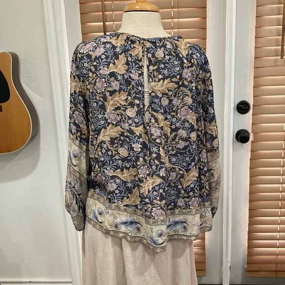 Spell and the Gypsy Balloon Sleeve Oasis Blouse in Nightshade Sz S - Picture 9 of 9